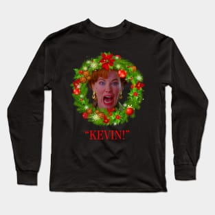 Kevin Home Alone Scream Long Sleeve T-Shirt